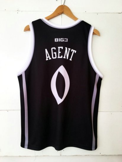 Gilbert Arenas 0 Big 3 Enemies Basketball Jersey Black